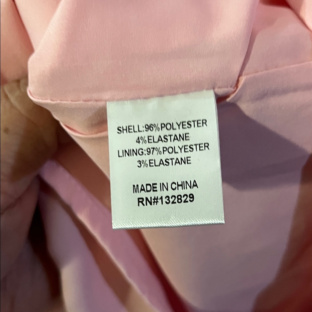 MORE TO COME Cap-Sleeve Square Neck Mini Dress in Blush Pink - Picture 5 of 13